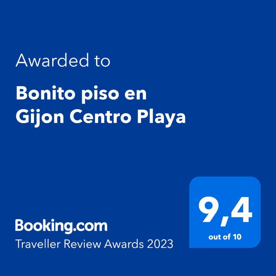 Appartamento Bonito Piso En Gijon Centro Playa Esterno foto